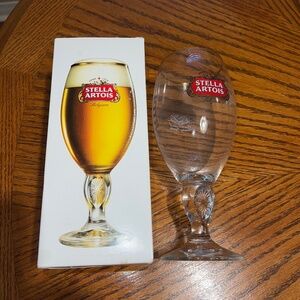Stella Artois Stemmed Beer Chalice - Excellent Condition